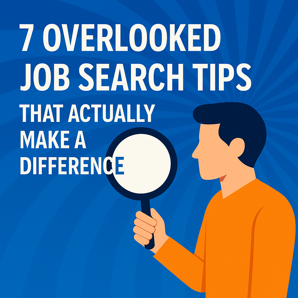 7 Overlooked Job Search Tips That Actually Make a Difference