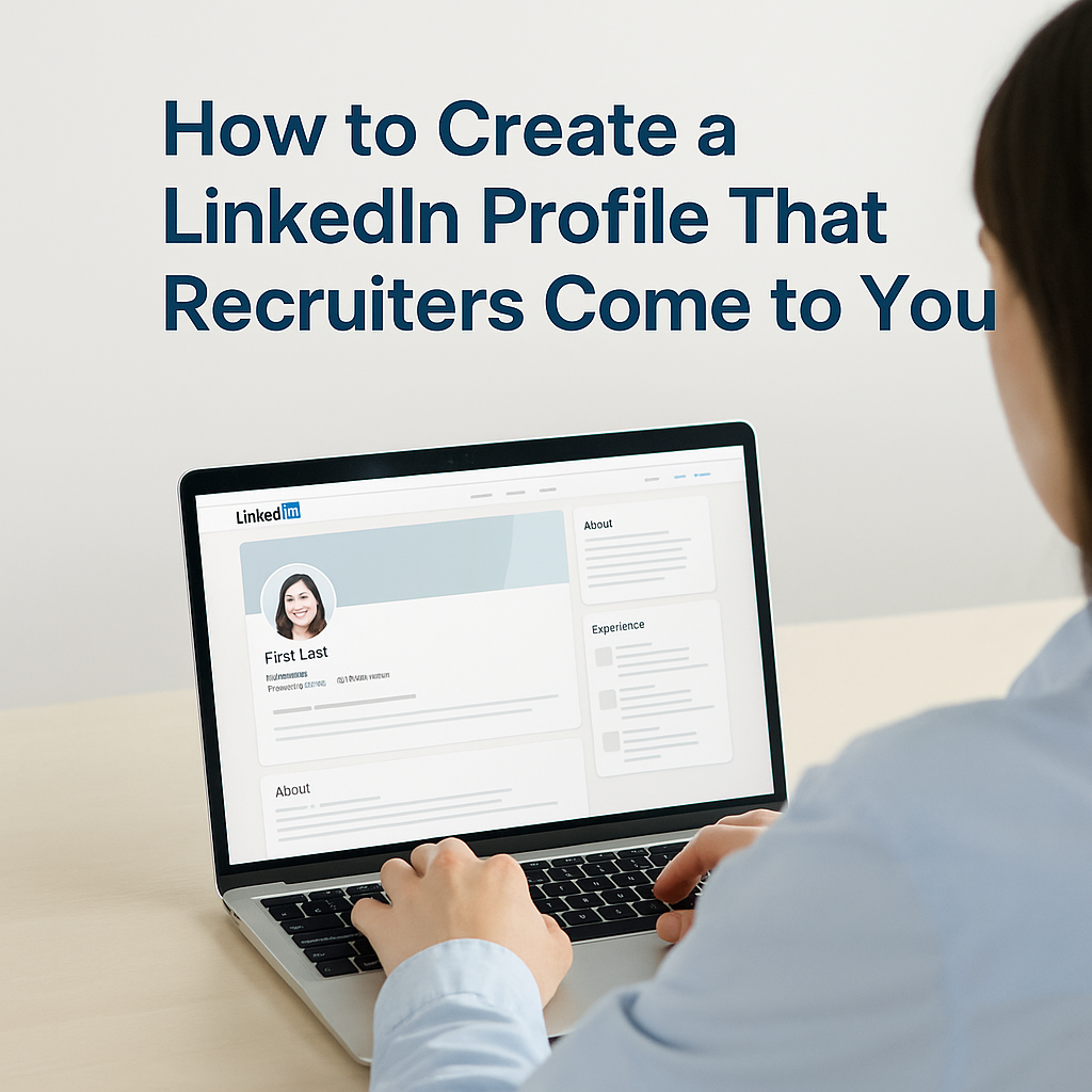 How to Create a LinkedIn Profile That Recruiters Come to You