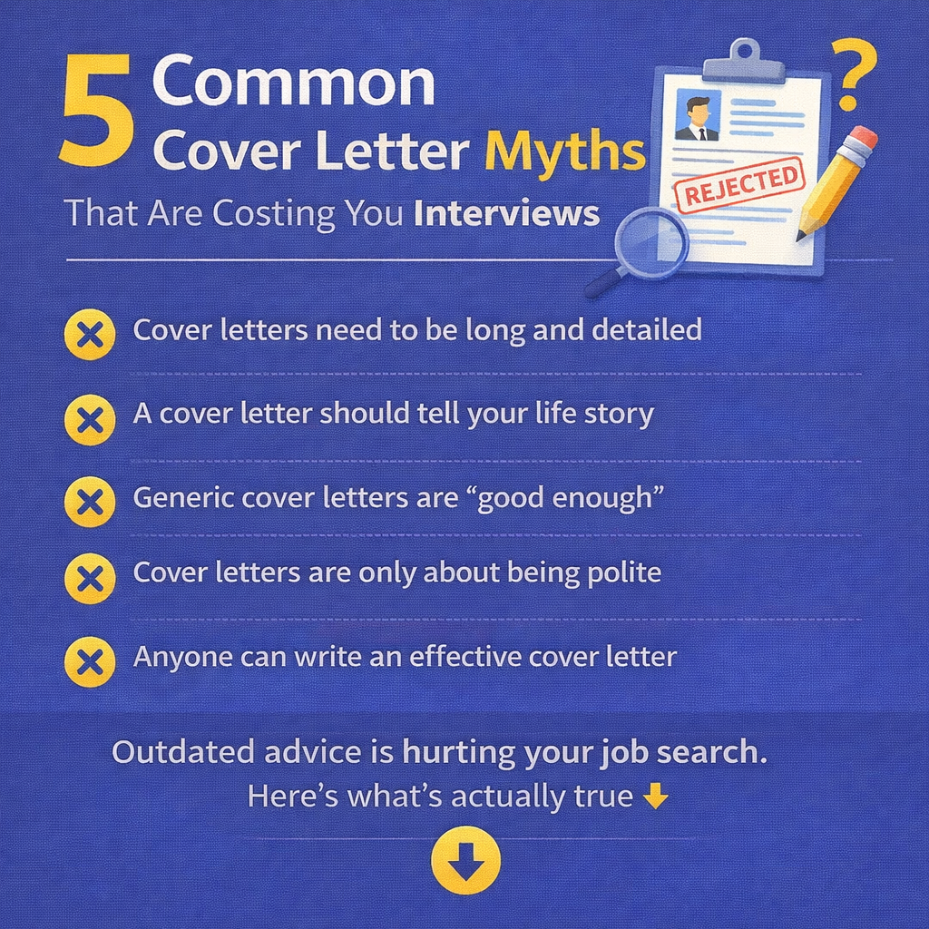 5 Common Cover Letter Myths That Are Costing You Interviews